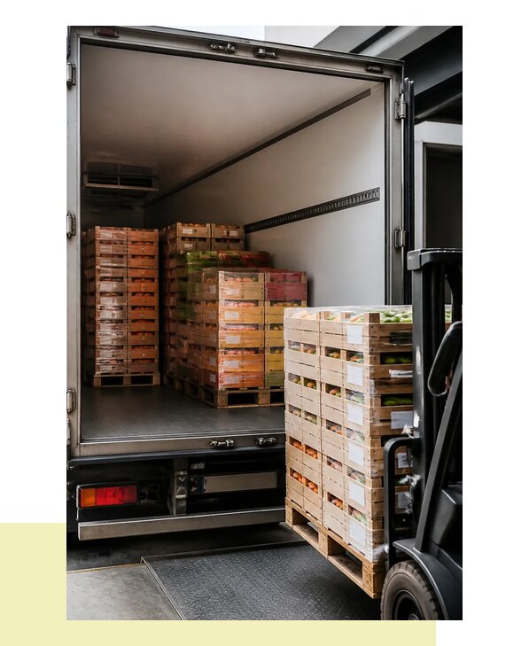 Перевозка сельхозпродукции на паллетах с доставкой в Майкоп