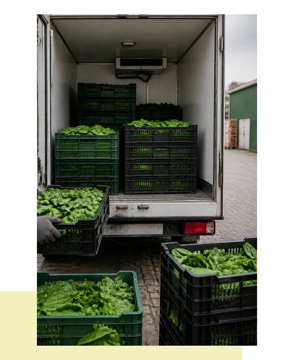 Перевозка шпината в Майкоп с сохранением свежести продукции